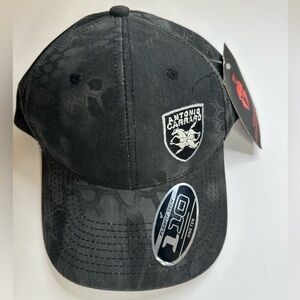 Kryptek Flexfit 110 Antonio Carraro Black‎ Camo Hat NWT